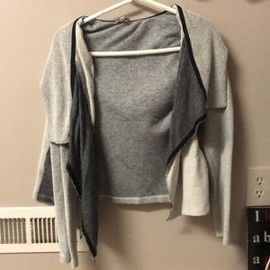 Grey cardigan